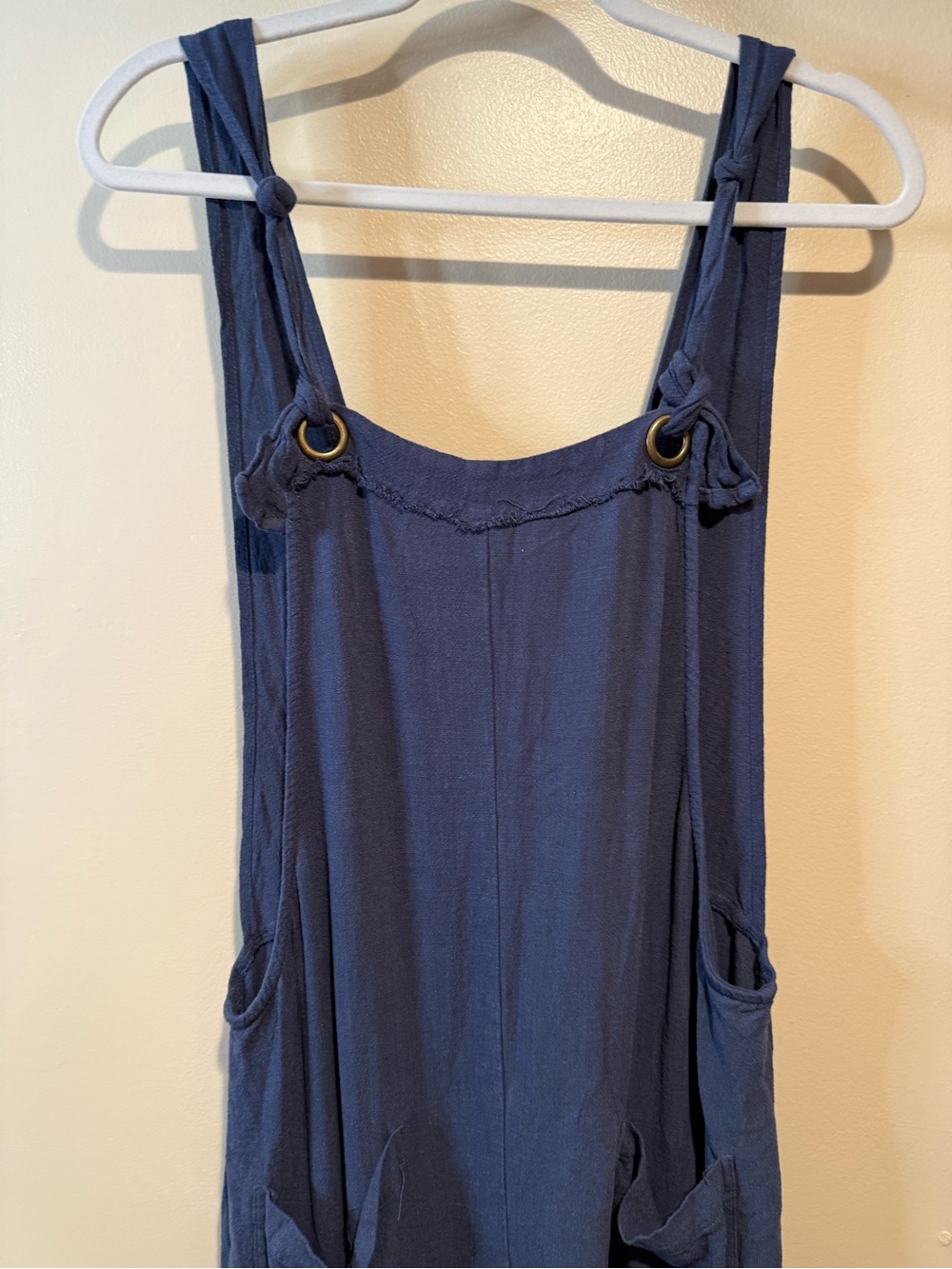 Natural Life Carly Wide leg Jumpsuit Size small - Navy - Picture 6 of 10